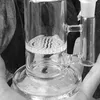 Heet verkopen! Glazen bongen booreiland Nieuw ontwerp met Percolator Honingraat Perc Twee Functie Glas Water Pijp Gebogen Neck Bongs Bubber