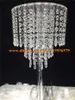 H70cm Crystal Pendant Chandelier 3-Tier sparkling acrylic beaded ring wedding centerpiece event party decoration