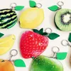 2016 portemonnee cartoon fruit handtas MS draagbare mini kleine portemonnee creatief PU materiaal sleutelpakket