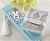 Fleur de lis zakładki metalowe zakładki kwiatowe Baby Shower pamiątki ślubne i prezenty dla gości 6957520