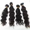 Affordable Factory Price 100 Percent Indian unprocessed Beach Water Wave No Chemical Glossy Hairs 3pcs/lot