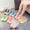 Frete Grátis Martin Transparente das Mulheres Botas de Chuva Sapatos de Senhoras À Prova D 'Água Clara Crystal Jelly Rain Shoes Botas Lluvia Mujer