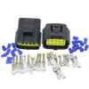 7 Sets bevatten (2 + 3 + 4 + 6 + 8 + 10P + 12P) voor DENSO 1.8 Connector Mannelijke en Vrouwelijke Plug, Automotive Waterdichte Connectors Xenon Lamp Connector