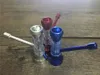 Mini Protable bongo desmontável TUBO DE ÁGUA DE VIAGEM DE PLÁSTICO BONG HERB TABACO TUBOS DE HOOKAH SHISHA TUBO DE FUMO ACESSÓRIOS DE FUMO ÓLEO RIG