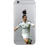 Case para apple iphone 7 iphone 8 case capa pc basquete jogador de futebol casos de telefone claro para iphone7 case para iphone 6