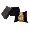 5Pcs Jewelry Packaging Cases Black Paper with Black Velvet Cushion Pillow Watch Storage Bracelet Organizer Gift Box Bangle Chain Storage Box