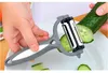 Multifunktional 4 in 1 Rotary Peeler 360 Grad Karottekartoffel Orange Öffnung Gemüse Obst Slicer Cutter Küchenzubehör Werkzeuge