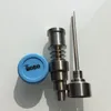 물 담뱃대 토네이도 유리 봉지 DAB 오일 굴착기 18mm 티타늄 네일 카브 캡 터빈 PERC 사이클론 흡연 워터 파이커 비커 버블 러 물 담뱃대 파이프