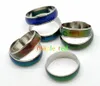 HELA 50 PCSLOT Förändrade färger Mood Rings Kvinnmännen Temperaturförändring Känsla Feel Band Ring1621405