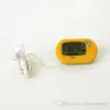 Mini tanque de termómetro de acuario de peces digitales con batería de sensor con cable incluida en el bolso de opp Color amarillo negro para la opción Envío gratis