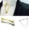 Brooch Chain Ball Head Men's Business Tie Collar Pin Brooch Tie Stick Lapen Pin Shirt with Collar Bars Jewelry Wedding tie ciips