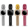 H6 Kablosuz Bluetooth Mikrofon Hoparlör Manyetik Çift Boynuz Hoparlör Andıor IOS Telefon Ücretsiz DHL Için Karaoke