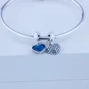 Lösa pärlor Passar för Pandora Original Charms Armband Äkta 100% 925 Sterling Silver Pärlor Dangle Motherson Charm DIY Charm 1PC / Lot