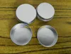 100 stks / partij Gratis verzending 10 ml aluminium tin lippenbalsem container, 10G aluminium crème potten met schroefdeksel cosmetische case jar