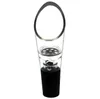 Bar Tools Silicone Auerators Decanting Auerating Filter Auperator Wine Pourers Bar Tools Pourers With Opp Packaging 4061-4062