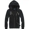 Sıcak Satış Mens Polo Hoodie Yüksek Kaliteli Pamuklu Sweatshirt Sonbahar Kış Kıyısı Bir Kaput Spor Ceket Erkek Hoodies ile Gündelik