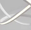 Modern Minimalism Led Pendant Lampa Aluminium Hängande ljuskrona Inomhusbelysning Fixture för matkök Rumsbar Lamparas Colgant