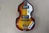 McCartney Hofner H500 / 1-CT Eigentijdse Viool Deluxe Bass Vintage Sunburst Elektrische Gitaar Vlam Maple Top Terug 2 511B Staple Pickups