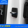 QCBXYYXH 4Pcs/lot ABS Car Door Lock Protective Covers For BMW 1/2/3/4/5/7 Series X1/X3/X4/X5/X6 2004-2018 Car Styling Door Cover