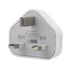 UK 3 Pin Mains Charger Adapter Plug 5V 1A UK USB Wall Adapter For Samsung Galaxy S7 S8 S20 Note 20 Tablet Pc Universal Good quality