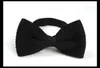 2016 Hot Dubbelstickad Bowtie 24 Solid Färg Bowknot Justerbara Bowties För Fars Dag Slips Julklapp Gratis TNT FedEx UPS