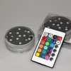 3 Style RGB 5050 SMD 10LED Wodoodporna zatapialna LED Light Tea Light Światła Światła na Wesele Dekoracje świąteczne