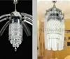 42 pouces LED ventilateurs de plafond lumière AC 110V 220V lames invisibles ailes de cristal ventilateurs de plafond lampe de ventilateur moderne salon chambre lustres MYY