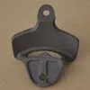 Wall-mounted Opener Beer Bottle Opener Open Here Wall-mounted Opener Cast Iron Bronze Retro Opener Kitchen Bar Tools 100pcs/lots