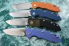 Version Sanglier Rick HINDERER CTS XM-18 Titane + G10 Poignée D2 couteau pliant à lame en acier rapide pour Camping chasse EDC outil