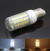 LED lamba ampul E27 E14 Mum ışığı Bombillas 220 V SMD 5730 Ev Dekorasyon Lambası Avize Spot için 24 36 48 56 69 106 leds