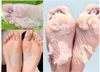 Yeni 5 Pair10 adet Ayak Maskesi Peeling Cızıltı Topuk Ayak Bakımı Beely Bebek Bambu Sirkesi Ölü Cilt Sütünü Kaldır