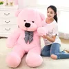 جودة عالية السعر المنخفض size80cm كبيرة أفخم لعب / دمية دب 80cm / احتضان كبير دمية دب / عشاق / هدايا عيد الميلاد هدية عيد الميلاد