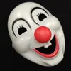 Red Nose Clown Mask Full Face Carnival Party Masks Funny Halloween Prop masquerade party costume Novelty Gift free shipping
