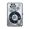 10pcs/lot Hot sale Flower Pattern Mini Clip Flower Pattern MP3 Player Music Media Support Micro SD TF Card Plastic High Quality