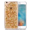 Für iPhone 7 7 Plus 6S Hülle Weiche TPU Klare Hüllen Luxus Bling Sparkle Frontplatte Buntes Blattdesign Halbtransparente flexible weiche GEL-Hülle