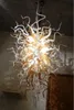 المعاصرة معرض الفن ديكور ديكور مصابيح 40inches 100٪ ناحية مريئة زجاج مورانو الزجاج أدى ضوء مصدر الثريا الإضاءة