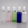 Bouteille vide en plastique de 50X100 ml, bouteilles de parfum de jet de couleur mélangée foncée cosmétique, bouteilles cosmétiques parfumées de jet de déodorant de 100 ml