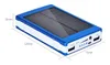 Universal 20000mAH Solar Powerbank Solar Power Bank 2A ​​iPhone Samsung7635241 için Çıktı Taşınabilir Şarj Cihazı