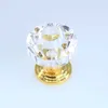 Mode Deluxe Diamond Head Drawer Cupboard Knobs S Clear Crystal Gold Dresser Kök Skåp Dörrhandtag Knob4442657