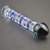 Glass Dildo Sex Toys for Women Anal Butt Plug G-Spot Stimulator Massager #R410