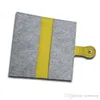 Multicolor New Felt Wallet Multi-Function Coin Purse Fashion Card Package Drop Shipping kan anpassas Lägga till logotyp