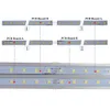 V-vormige 8ft R17D LED-buizen FA8 8Feet T8 LED-lichtbuis 72W 45W LED's Fluorescentielampen AC 85-265V Stock in de VS