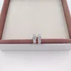 Ohrstecker, funkelnde Eleganz, authentisches 925er-Sterlingsilber, passend für europäischen Pandora-Schmuck, Andy Jewel 290725CZ