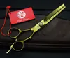 576 # 6.0 '' Merk Paars Dragon Kappers Schaar JP 440C Barber's Anastrofe Underteeth Dunning Scissors Hair Shears