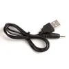 500pcs/lot USB charge cable to DC 2.5 mm to usb plug/jack power cord