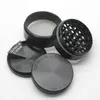 Space Case Grinders Herb Grinder 4 Piece 63mm Rökning Tobak med triangelskrapa Aluminiumlegeringsmaterial i lager