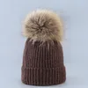 2017 geklemde wol cap petten dames wol hoed ouder-kind oor bescherming warm haar breien hoed fabriek prijs xmas hoed