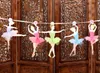 Fashion Hot Ballet girls letter paper Flag banner girl Princess flags baby shower Adults party birthday supplies