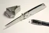 Rockstead Hizen-Tic Japan Высококачественный складной нож Japan D2 Blade Germany Mirror Heanlable Steel с подарочной коробкой3204