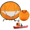 Каякский парус Instant Wind Sails Kit - легкий каноэ для парусного спорта 108 см 108 см по ветру Ветровые печать